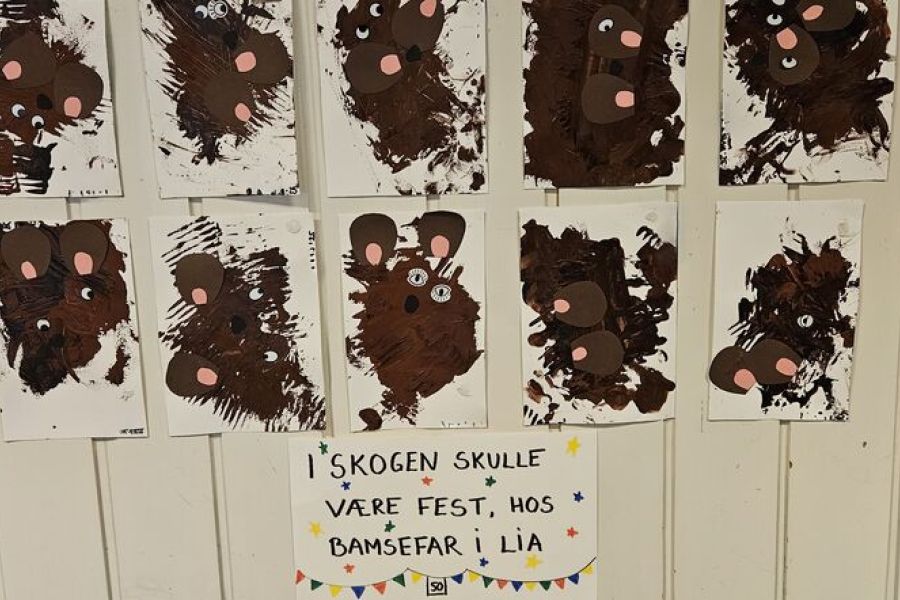 Med lekelyst og leselyst i Træet barnehage